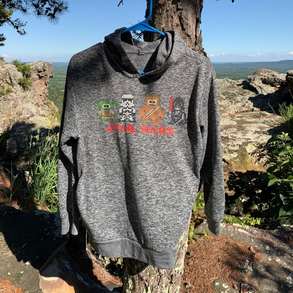 MAD ENGINE Other - Star Wars pixel hoodie youth sz XL?